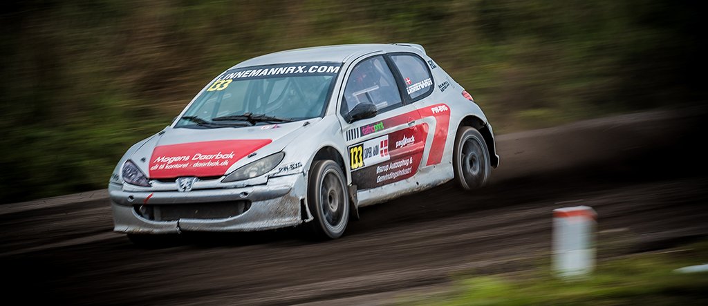 Det var denne fine Peugeot 206 der gjorde Majbritt selskab i weekenden
(Foto: Dan Knudsen – Photo-Graphic)